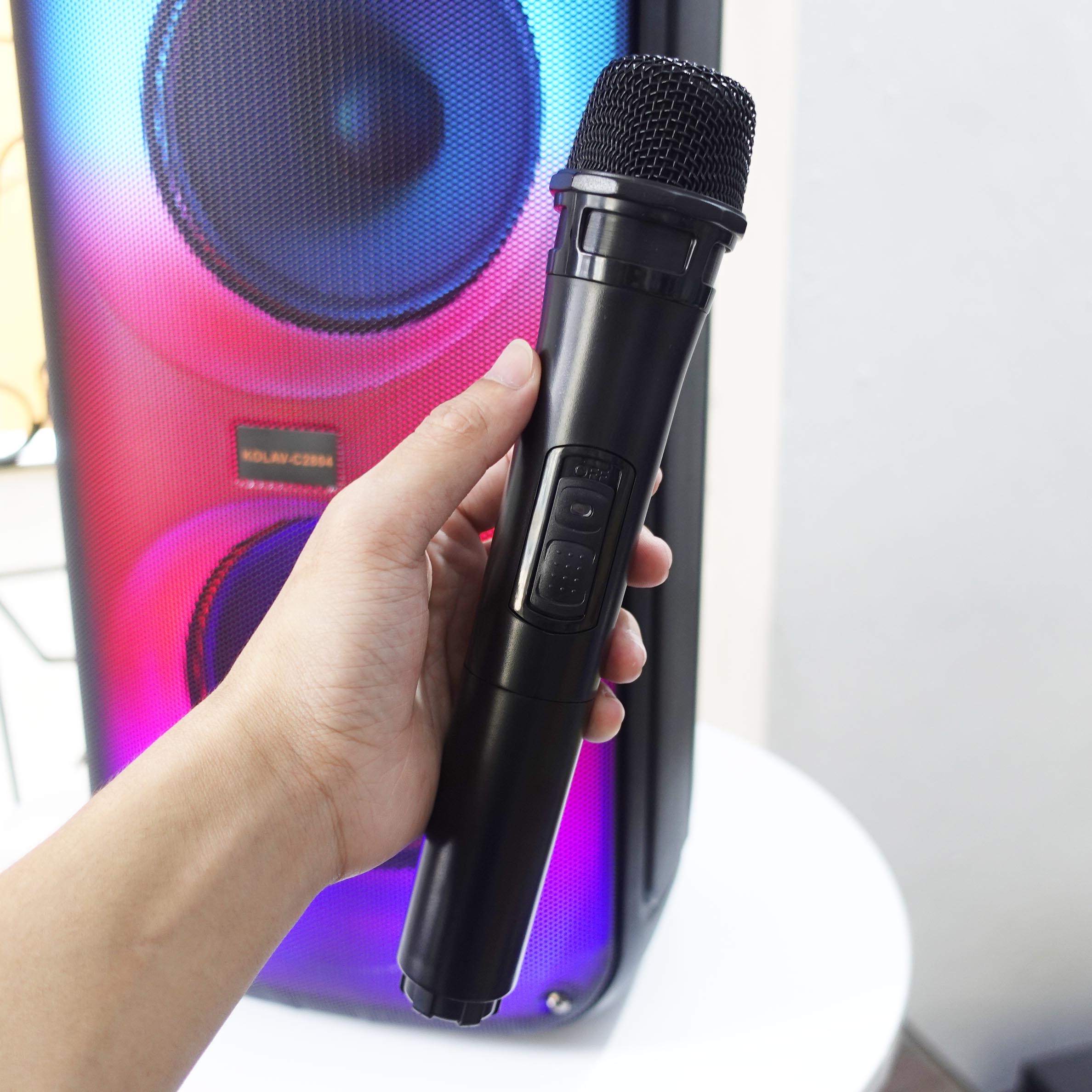 https://banoka.vn/loa bluetooth karaoke KOLAV-C2804 3